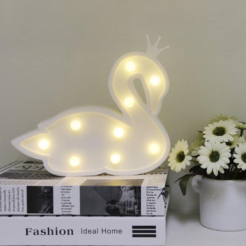 Marquee Light - Swan Shape