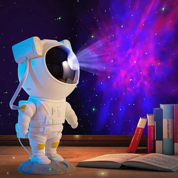 Astronaut Galaxy Projector Rechargeable Lamp with Remote Control