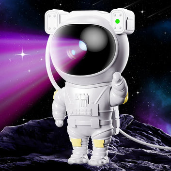 Astronaut Galaxy Projector Rechargeable Lamp with Remote Control