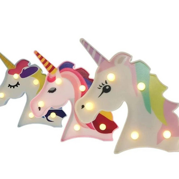 Mini Marquee Light - Unicorn Face