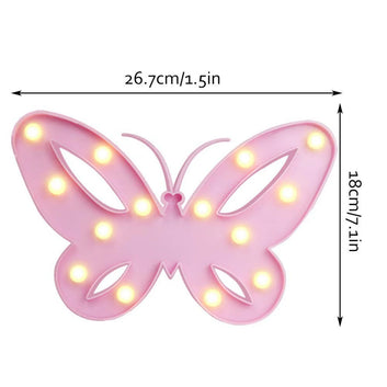 Marquee Light - Butterfly Shape