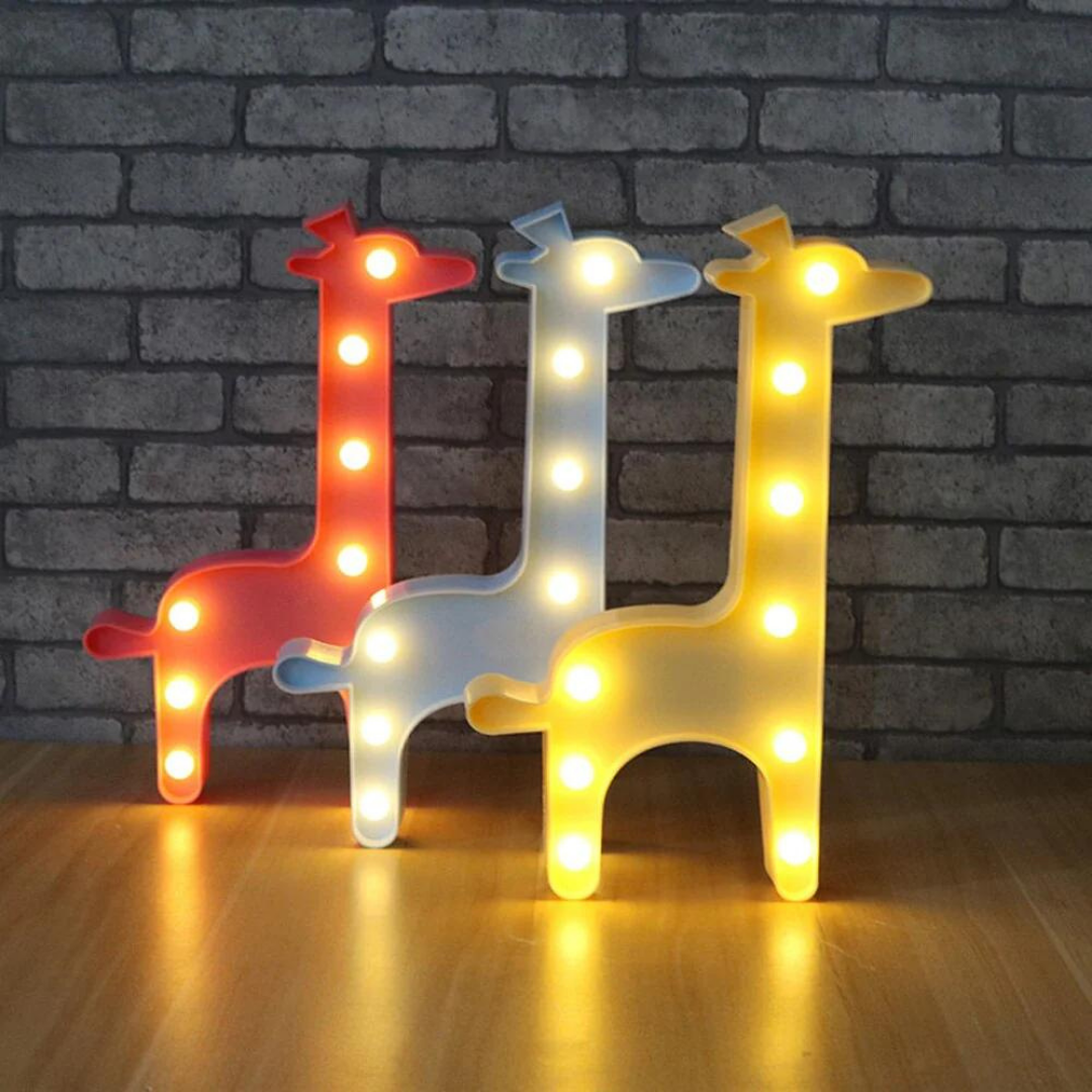 Marquee Light - Giraffe Shape