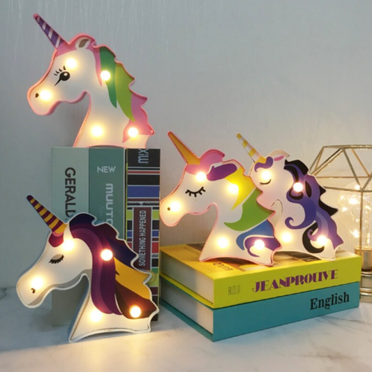 Mini Marquee Light - Unicorn Face