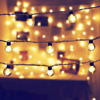 G40 Outdoor Bulb String Lights Hanging - IP44 Rainproof G40 Globe LED Bulbs