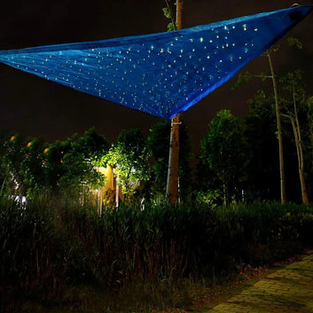 Starry Sunshade Canopy - Solar Powered