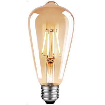 LED Filament Bulb Edison Style - ST64 with E27 & B22 Holders