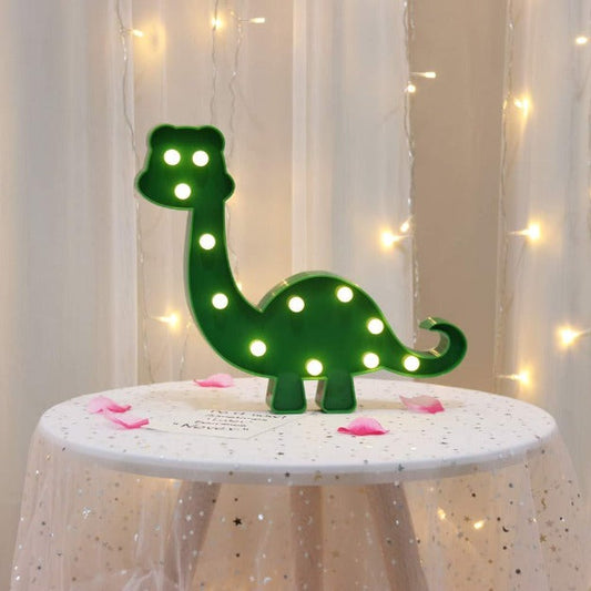 Marquee Light - Dinosaur Shape